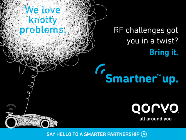 Qorvo is the Smartner™ choice for all things RF.