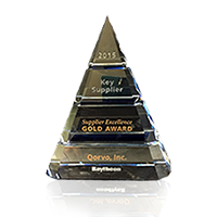 2015 Raytheon – Gold Performance Award for Quality and Delivery