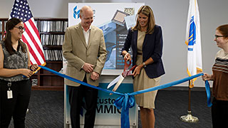 US Congresswoman Lori Trahan Applauds Custom MMIC's Outstanding Achievements