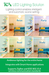 Lighting control enables intelligent and automatic scene setting