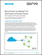 The Power of Green Power - Qorvo White Paper
