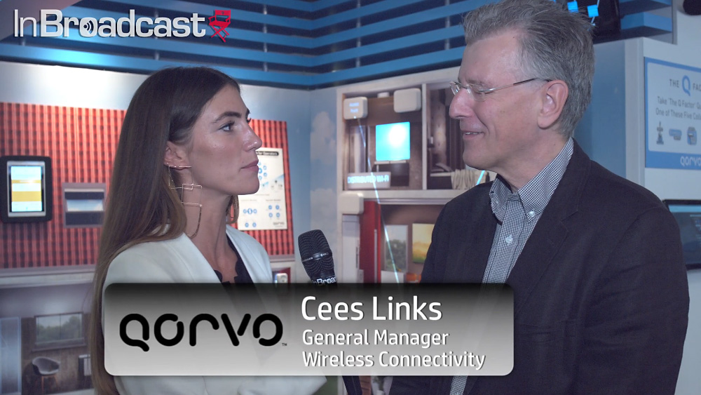Cees Links Presents Qorvo's Wireless Innovations at IBC 2017