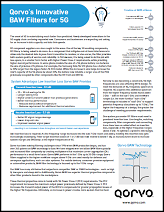 Qorvo Filter Technology for Regional Demands