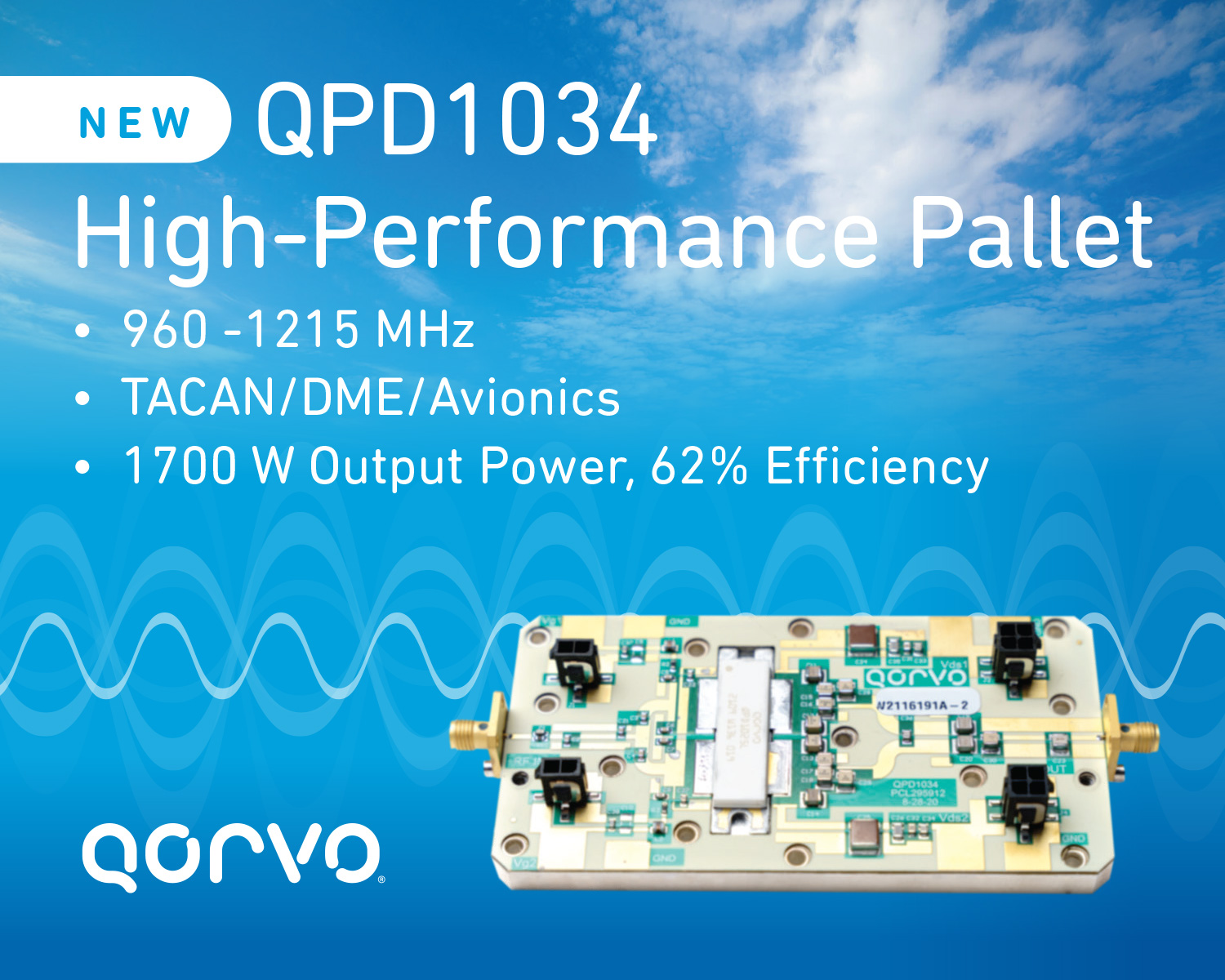 Qorvo Drives Avionics and Radar Innovation with High Power RF GaNon